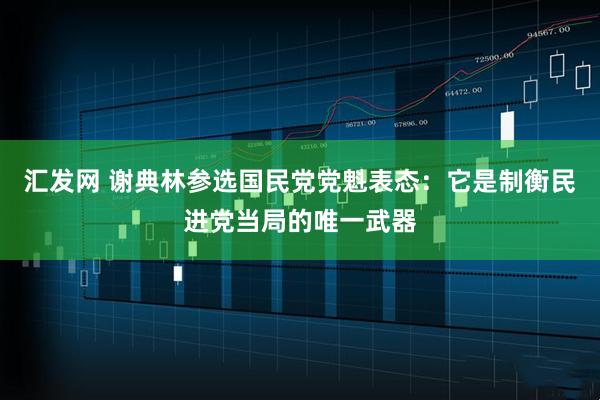 汇发网 谢典林参选国民党党魁表态：它是制衡民进党当局的唯一武器