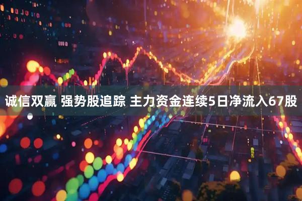 诚信双赢 强势股追踪 主力资金连续5日净流入67股